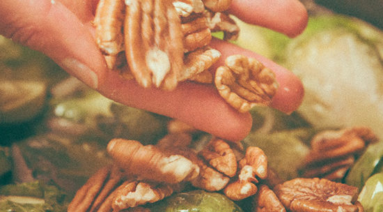 Brussels Sprout + Pecan Salad