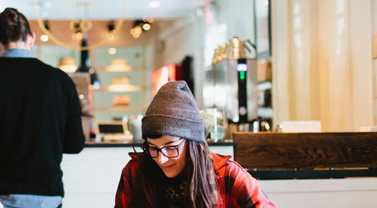 Hibernating Inside Bolt Coffee Co.