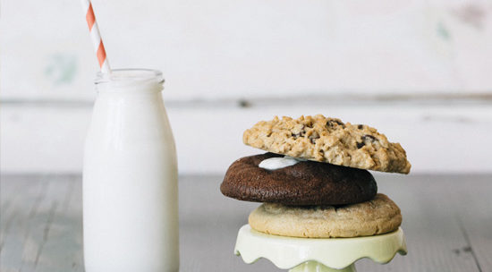 Milk Jar Cookies: Salt and Sugar on Set