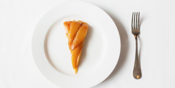 Caramelized Cider Pear Tart Tatin