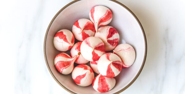 Peppermint Meringues