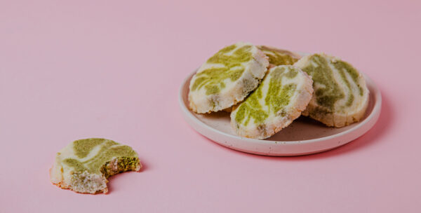 Matcha Swirl Cookies