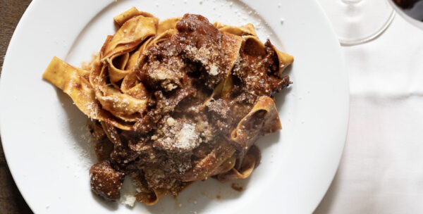 Tagliatelle with Sausage and Chianti Classico Ragu